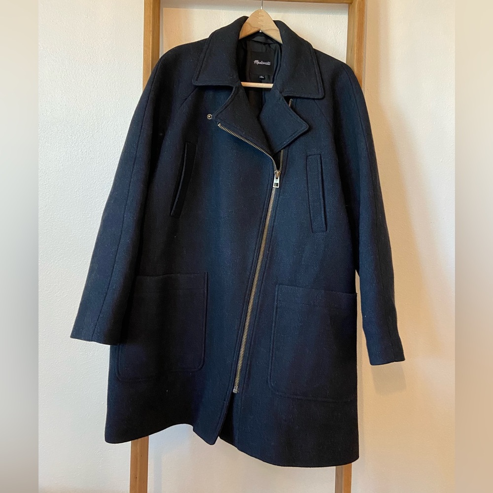 Madewell Eldridge Cashmere Wool blend coat